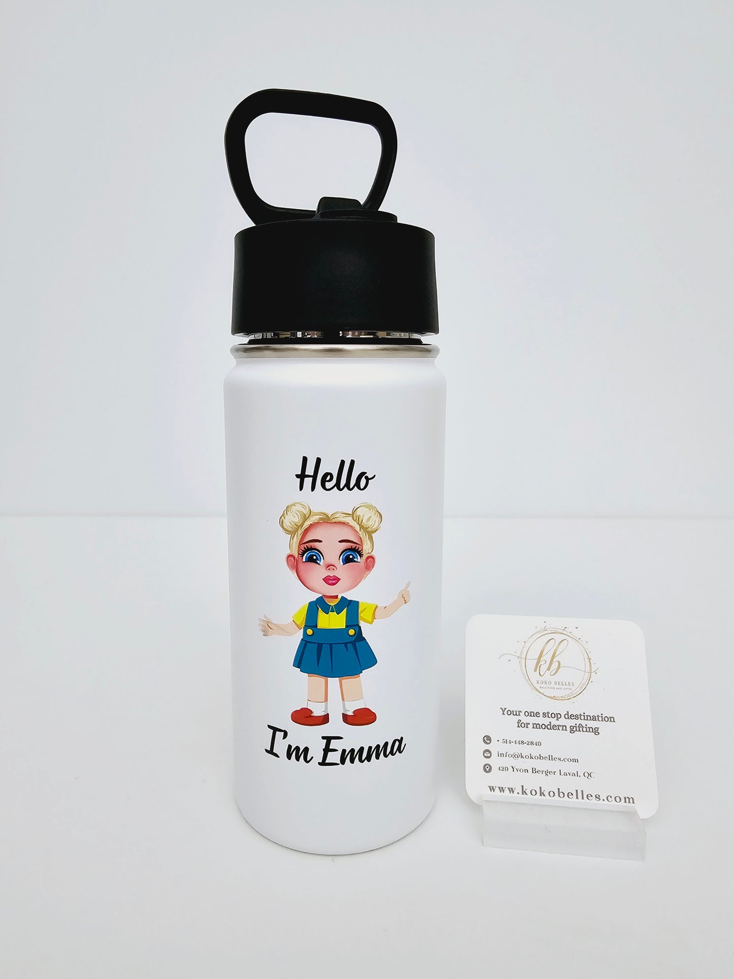 Personalized Kids Water Bottle