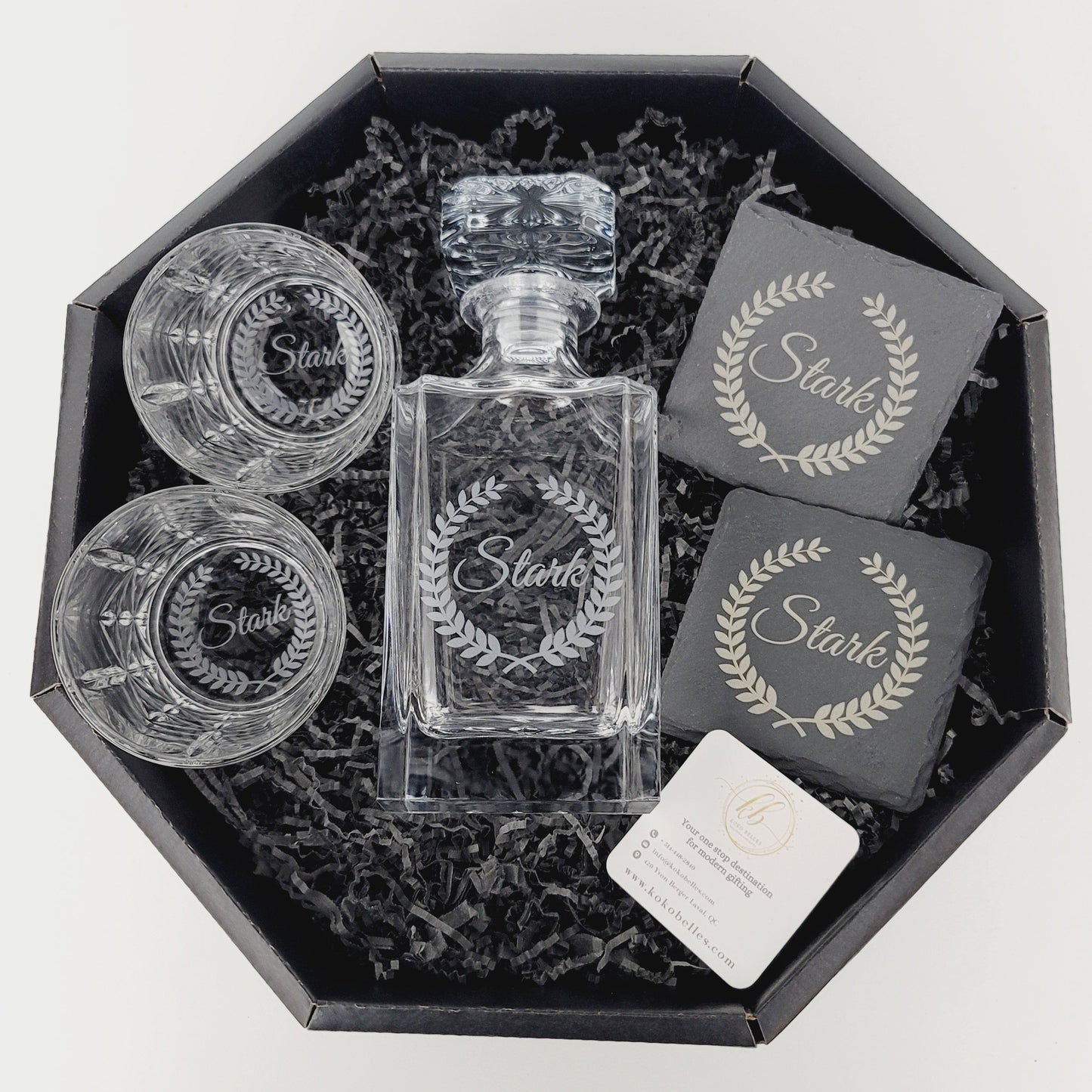 Whiskey Decanter Gift Set