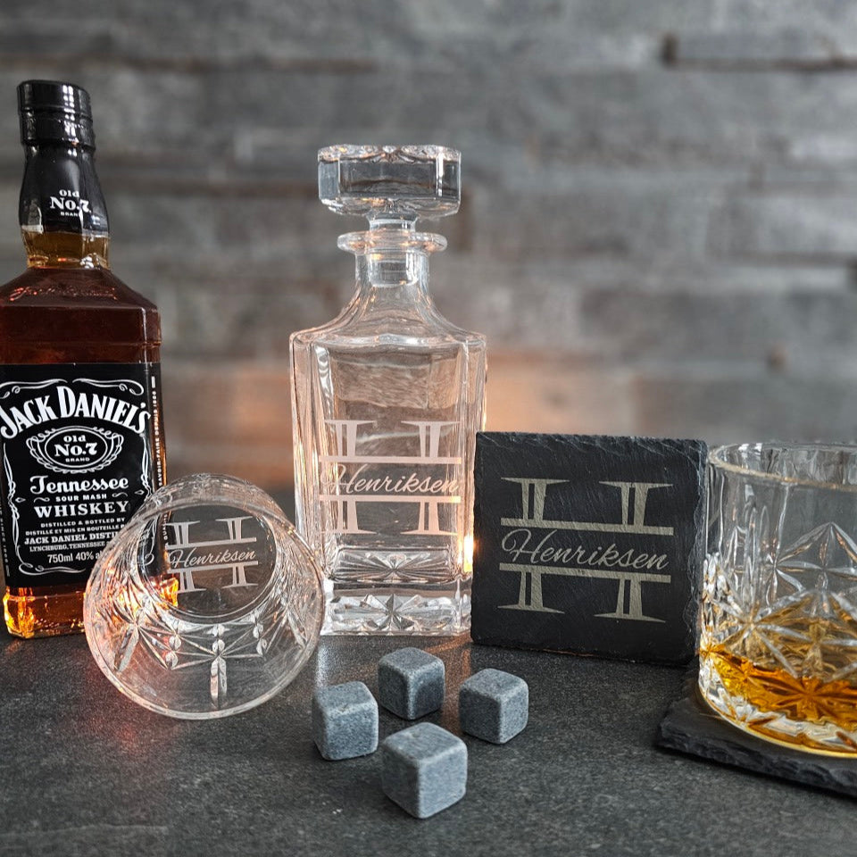 Whiskey Decanter Gift Set