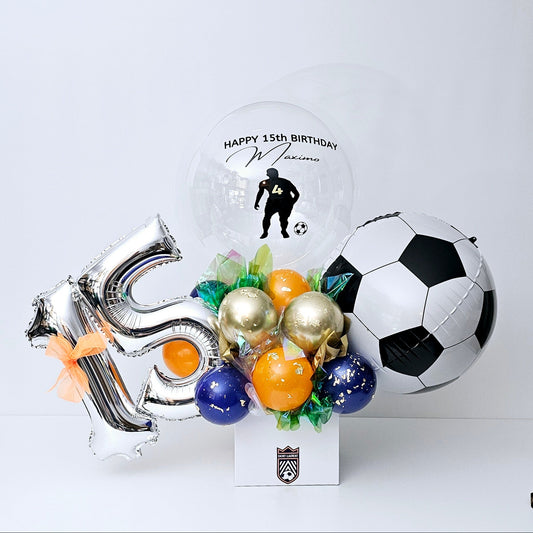 sport theme birthday balloon