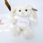 Easter Stuffed Bunny with Custom T Shirt