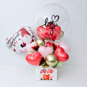 Happy Valentine's Day Balloon Bouquet