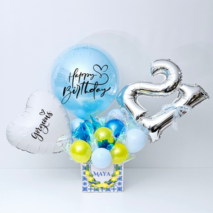 Amalfi Coast-Inspired Balloon Bouquet