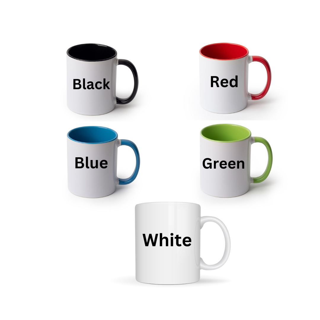 Personalized His and Hers Christmas mugs gift set